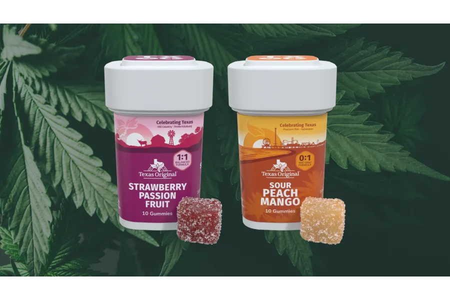 Texas Original Releases 10-Count Package Of Medical Cannabis Gummies