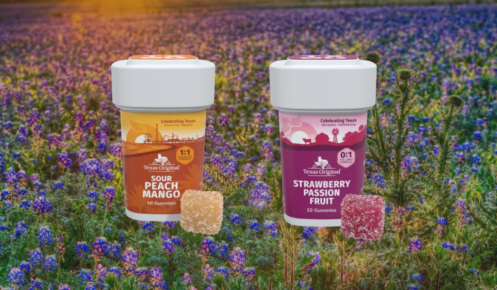 Texas Original 10-count fast-acting medical cannabis gummies