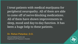 Medical marijuana for peripheral neuropathy