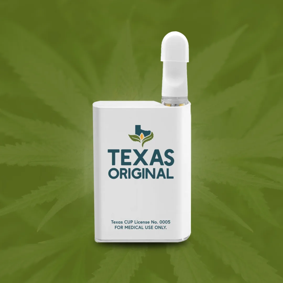 Medical cannabis vaporization devices and cartridges from Texas Original line
