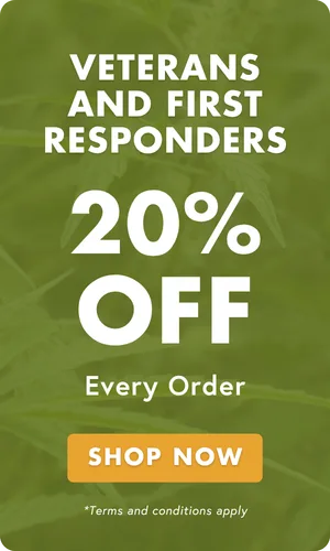Promotional graphic featuring Texas Original medical cannabis discount offers available