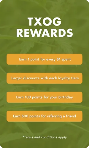Texas Original savings promotion on medical cannabis products for patients